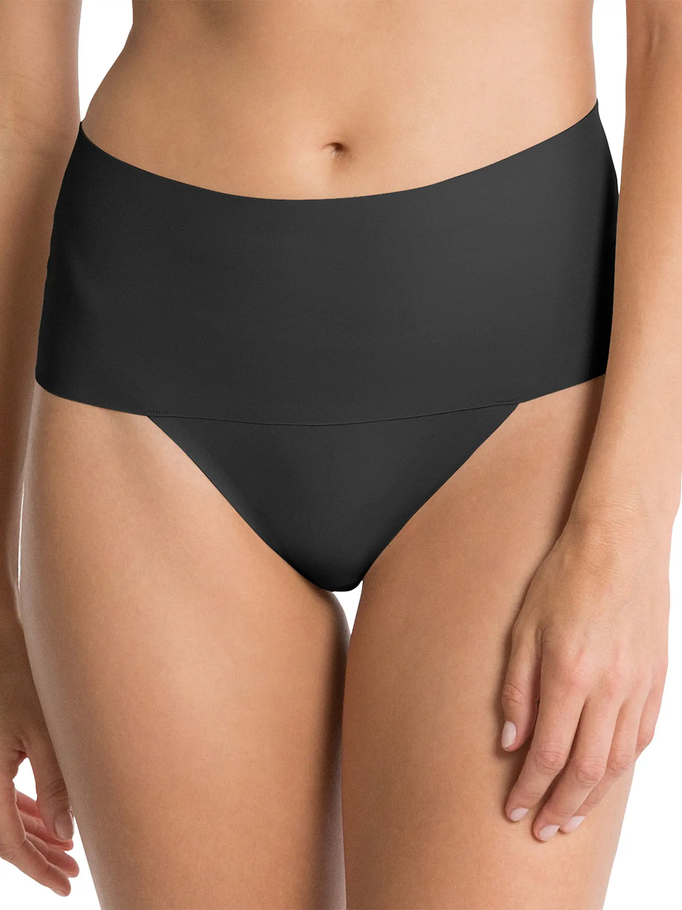 SPANX | Shapestring Undietectable® Thong Soft Nude | schwarz